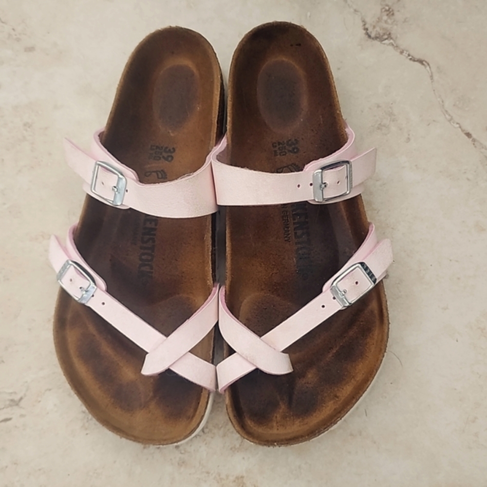 Pink Birkenstock Mayari Sandals